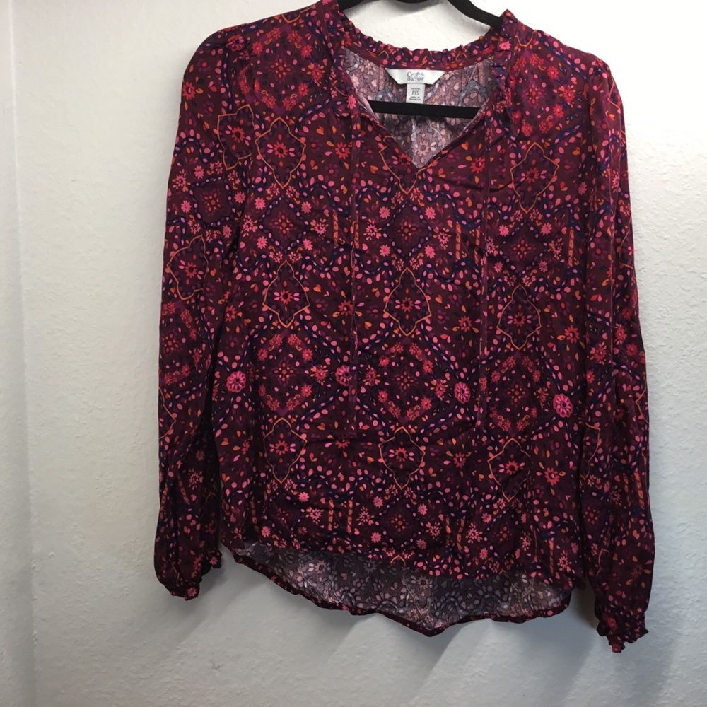 Croft & Barrow PXS Blouse
